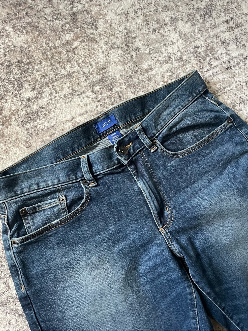 Apt 9 jeans blue size 33 32 men’s